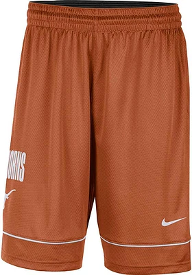 Nike Texas Longhorns Mens Burnt Orange Fast Break Shorts