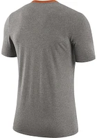 Nike Texas Longhorns Grey Tri Blend Short Sleeve Fashion T Shirt