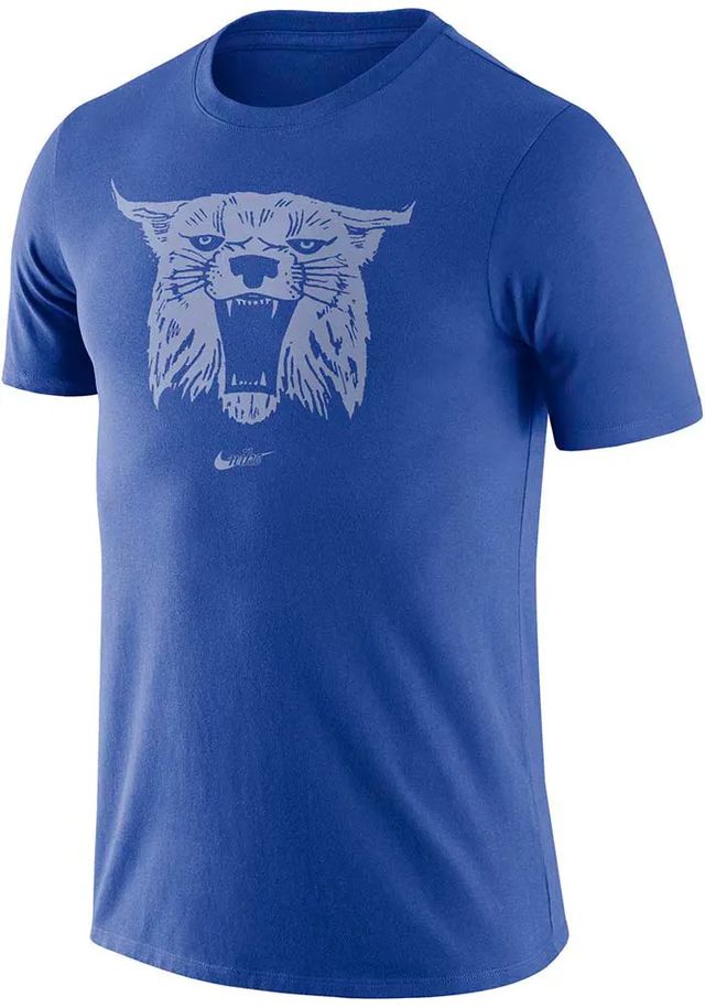 Nike Kentucky Wildcats Blue Triblend Old School Short Sleeve Fashion T Shirt