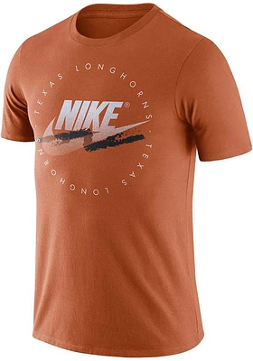 Nike Texas Longhorns Burnt Orange Summer DNA Short Sleeve T Shirt