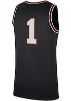Nike Oklahoma State Cowboys Black Replica Road Jersey
