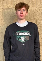 Nike Michigan State Spartans Black Veterans Long Sleeve T Shirt