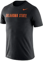Nike Oklahoma State Cowboys Black Legend Wordmark Short Sleeve T Shirt