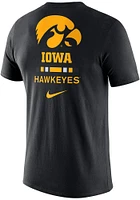 Nike Iowa Hawkeyes Black DriFIT DNA Short Sleeve T Shirt