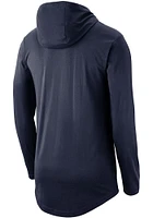 Nike Penn State Nittany Lions Mens Grey Retro Tee Long Sleeve Hoodie