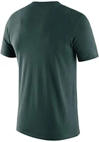 Nike Michigan State Spartans Green Retro Team Short Sleeve T Shirt