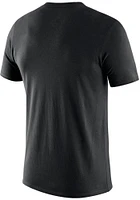Nike Purdue Boilermakers Black Essential Logo Short Sleeve T Shirt