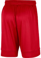Nike Ohio State Buckeyes Mens Red Logo Fast Break Shorts