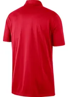 Nike Ohio State Buckeyes Mens Red Franchise Vault Short Sleeve Polo