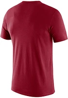 Nike Arkansas Razorbacks Crimson Essential Logo Short Sleeve T Shirt
