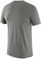 Nike Arkansas Razorbacks Grey Essential Wordmark Short Sleeve T Shirt