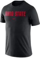 Nike Ohio State Buckeyes Essential Wordmark Short Sleeve T Shirt