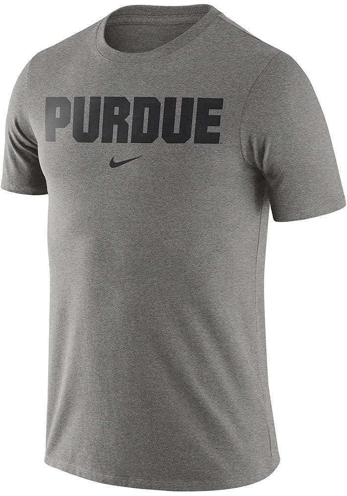 Nike Purdue Boilermakers Essential Wordmark Short Sleeve T Shirt