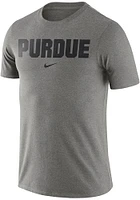 Nike Purdue Boilermakers Essential Wordmark Short Sleeve T Shirt