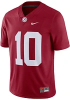 Mac Jones  Nike Alabama Crimson Tide Name and Number Game Football Jersey