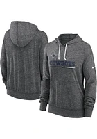 Nike Dallas Cowboys Womens Grey Team Spirit Hooded Sweatshirt