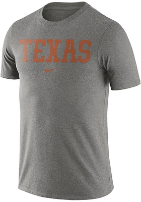 Nike Texas Longhorns Essential Wordmark Short Sleeve T Shirt