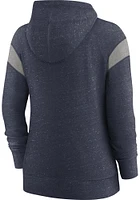 Nike Dallas Cowboys Womens Navy Blue Contrast Long Sleeve Full Zip Jacket