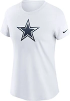 Nike Dallas Cowboys Womens White Primetime Short Sleeve T-Shirt