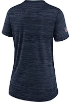 Nike Dallas Cowboys Womens Navy Blue Velocity T-Shirt