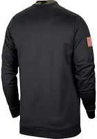 Nike Texas Longhorns Mens Black Military Long Sleeve Sweatshirt