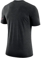 Nike Georgia Bulldogs Black College Triblend Short Sleeve Fashion T Shirt