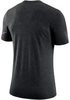 Nike Oklahoma Sooners Black College Triblend Short Sleeve Fashion T Shirt