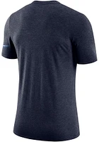 Nike Villanova Wildcats Navy Blue College Triblend Short Sleeve Fashion T Shirt