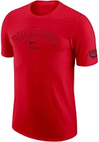 Nike Georgia Bulldogs Red DriFIT DNA Short Sleeve T Shirt