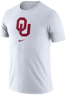 Nike Oklahoma Sooners Essential Logo Short Sleeve T Shirt