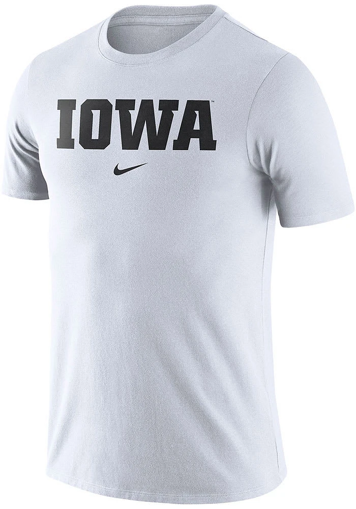Nike Iowa Hawkeyes Essential Wordmark Short Sleeve T Shirt