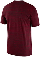 Nike Oklahoma Sooners Crimson Jordan Velocity Legend Football Short Sleeve T Shirt