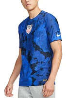 USMNT Mens Nike Replica Soccer Away Match Jersey - Blue