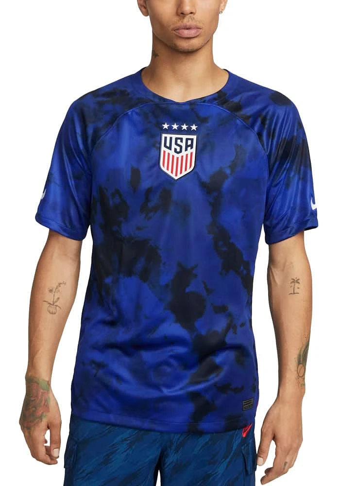 USWNT Mens Nike Replica Soccer Alternate Away Stadium Jersey - Blue