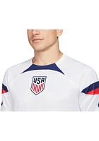 USMNT Mens Nike Replica Soccer Home Stadium Jersey - White