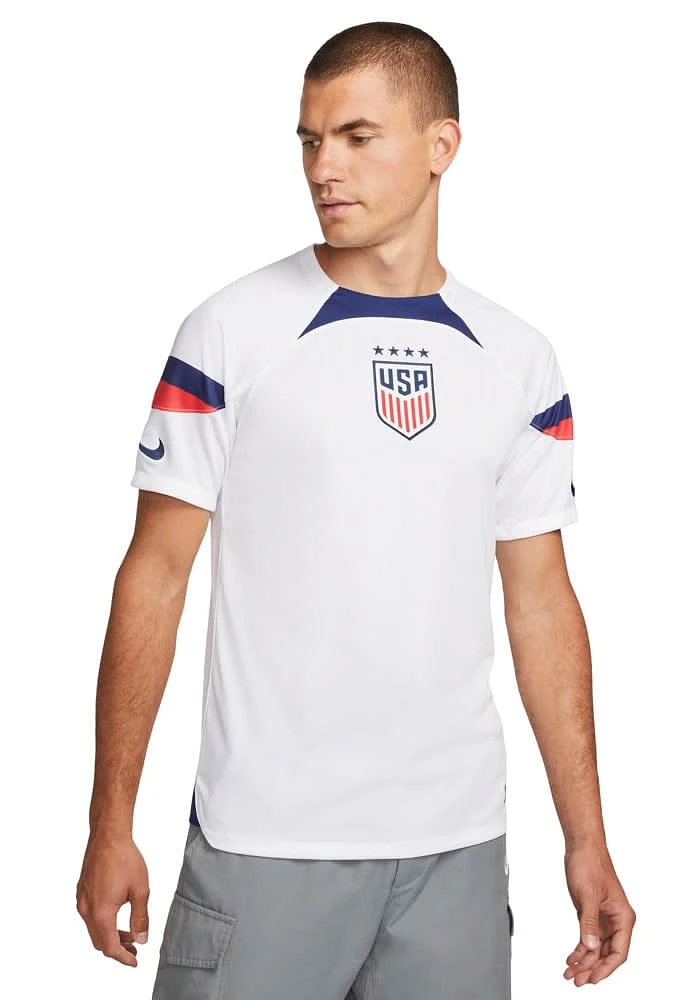 USWNT Mens Nike Replica Soccer Alternate Home Stadium Jersey - White