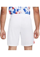 Nike USMNT Mens White Home Stadium Shorts