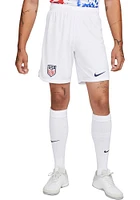 Nike USMNT Mens White Home Stadium Shorts
