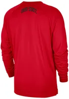 Nike Ohio State Buckeyes Red Dri-FIT Spotlight Long Sleeve T-Shirt