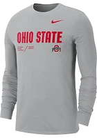 Nike Ohio State Buckeyes Team Issue Long Sleeve T Shirt