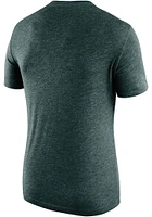 Nike Michigan State Spartans Triblend Slogan Short Sleeve Fashion T Shirt