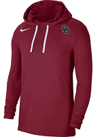 Nike Oklahoma Sooners Mens Crimson DriFIT Long Sleeve Hoodie