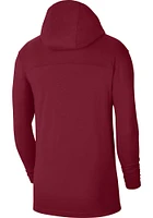 Nike Oklahoma Sooners Mens Crimson DriFIT Long Sleeve Hoodie