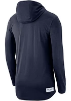 Nike Penn State Nittany Lions Mens Navy Blue DriFIT Collegiate II Long Sleeve Hoodie