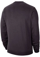 Nike Alabama Crimson Tide Mens Grey Collegiate Club Long Sleeve Crew Sweatshirt