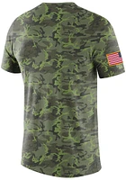 Nike Arkansas Razorbacks Olive Dri-FIT Military Short Sleeve T Shirt
