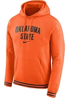 Nike Oklahoma State Cowboys Mens Orange Retro Fashion Hood