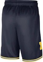 Nike Michigan Wolverines Mens Navy Blue Limited Road Shorts