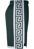 Nike Michigan State Spartans Mens Green Replica Road Shorts
