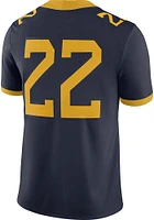 Nike West Virginia Mountaineers Navy Blue Game Home Football Jersey